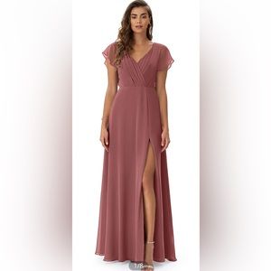 Azazie Rylee in Amethyst Size 8